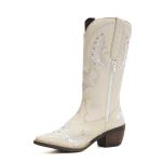 Bota Feminina Texana Country Gelo Couro DIfranca - 6216