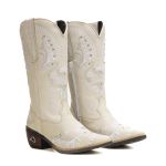 Bota Feminina Texana Country Gelo Couro DIfranca - 6216