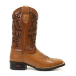 Bota Feminina Texana Whisky Couro DIfranca - 6169