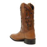 Bota Feminina Texana Whisky Couro DIfranca - 6169