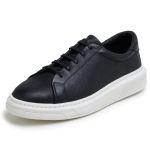 Tênis Masculino Casual Preto Couro DIfranca - 5011