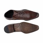 Bota Social Masculina Couro Perfurado Stratford Paulo Vieira - 070 - Tabaco