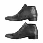Bota Social Masculina Couro Perfurado Stratford Paulo Vieira - 070 - Preto