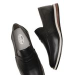 Sapato Casual / Social Masculino Linha Luxe BR2 - 1733 - Preto
