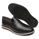Sapato Casual / Social Masculino Linha Luxe BR2 - 1733 - Preto