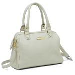 Bolsa Feminina de Mão com Alça Transversal Off White Couro DIfranca - 8600