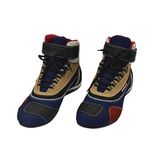 Tênis Masculino Motociclista Azul Couro DIfranca - 320