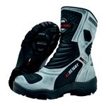 Bota Masculina Motociclista Branco Alvejado Couro DIfranca - 952