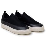 Tênis Unissex Casual Silp On Preto Neoprene DIfranca - 8007