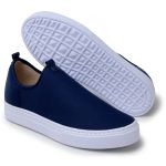 Tênis Masculino Casual Silp On Azul Neoprene DIfranca - 8005