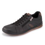 Tênis Masculino Casual Preto DIfranca - ST-170