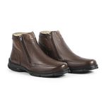 Bota Masculina Casual Confort Pinhão Couro DIfranca - 2135