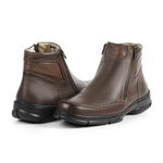 Bota Masculina Casual Confort Pinhão Couro DIfranca - 2135