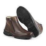 Bota Masculina Casual Confort Pinhão Couro DIfranca - 2135