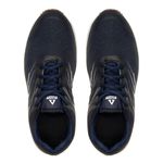 Tênis Masculino Leve Street Preto Azul DIfranca - AS800