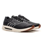Tênis Masculino Esportivo Leve Street Preto DIfranca - AS800