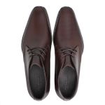 Bota Social Masculina Cano Curto Couro Mouro DIfranca - 2453