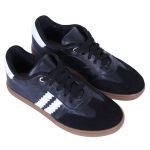 Tênis Feminino Casual Couro Preto Difranca - 113