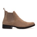 Bota Chelsea Masculina Couro Camurça Areia DIfranca - ECO