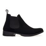 Bota Chelsea Masculina Couro Camurça Preto DIfranca - ECO