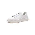 Tênis Masculino Casual Couro Branco Dubai DIfranca - F02