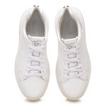 Tênis Masculino Casual Couro Branco Dubai DIfranca - F02