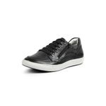 Tênis Masculino Casual Preto Couro Floater DIfranca - 1010