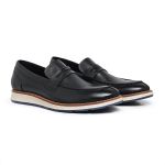 Sapato Masculino Casual Preto Couro Floater DIfranca - 20000