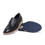 Sapato Masculino Casual Preto Couro Floater DIfranca - 20000