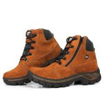 Bota Masculina Adventure Camel Couro Nobuck DIfranca - Steel