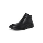 Bota Masculina Couro Conforto Casual Preto Difranca – 18052