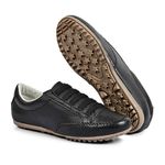 Sapatênis Tênis Mocassim Feminino Com Elástico Izabela Araújo - 201 - Preto