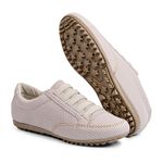 Sapatênis Tênis Mocassim Feminino Com Elástico Izabela Araújo - 201 - Rosê