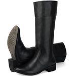 Bota Feminina Cano Alto Cla Cle - 205 - Preta