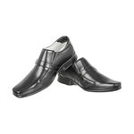 Sapato Casual Confort Pele De Carneiro Ranster - 02w - Preto