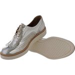 Sapatênis Oxford Feminino Couro Verniz