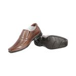 Sapato Casual Confort Pele De Carneiro Ranster - 02w - Pinhão