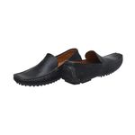 Mocassim Drive Casual Couro Legítimo Floter OldS Fine Lecas - 13002 - Preto