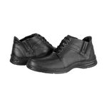 Sapato Linha Conforto Cano Alto Franca Brasil - 2093 - Preta