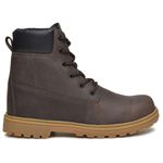 Bota Adventure Couro Legítimo Crazy Horse Atlântica Richard Rasmussen - 17820 - Militar