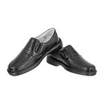Sapato Linha Conforto De Pelica Asa Calçados - 1003 - Preto