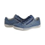Sapatênis Tênis Couro Natural Ranster - 3009 - Azul