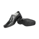 Sapato Casual Confort Pele De Carneiro Ranster - 02w - Preto