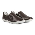 Sapato Casual Mocassim Masculino Linha Conforto Difranca - 5000 - Café