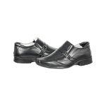 Sapato Casual Confort Pele De Carneiro Ranster - 02w - Preto