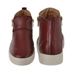 Tênis Botinha Feminino Cano Médio Dally L.a. - 26100 - Jaboticaba