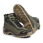 Bota Adventure Couro Legítimo Látego Rustic Stop Boots - R48 - Verde