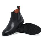 Bota Chelsea Masculina Couro Legítimo High Floater Urban Lecas - 251 - Preto
