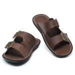 Chinelo Masculino Couro 2 Tiras D janú - 2000 - Fóssil