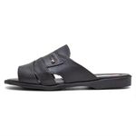 Chinelo Masculino Couro Legitimo Linha Extremo Conforto Granado - 408 - Preto